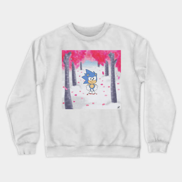 Sonic Mania - Press Garden Zone 2 Crewneck Sweatshirt by aliyahart